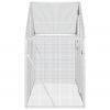 Aviary Silver 70.5" x 39.4" x 72.8" Aluminum