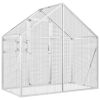 Aviary Silver 70.5" x 39.4" x 72.8" Aluminum
