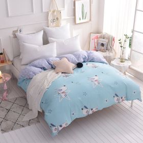 Cotton bed quilt cover (Option: Dog-160x210cm)