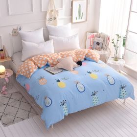 Cotton bed quilt cover (Option: Pineapple-180x220cm)