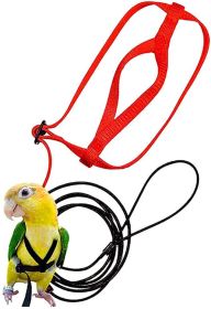 Parrot Flying With Flying Rope And Bird Harness (Option: XS)
