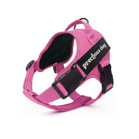 Medium Sized Large Dog Pet Chest Strap (Option: Pink-M)